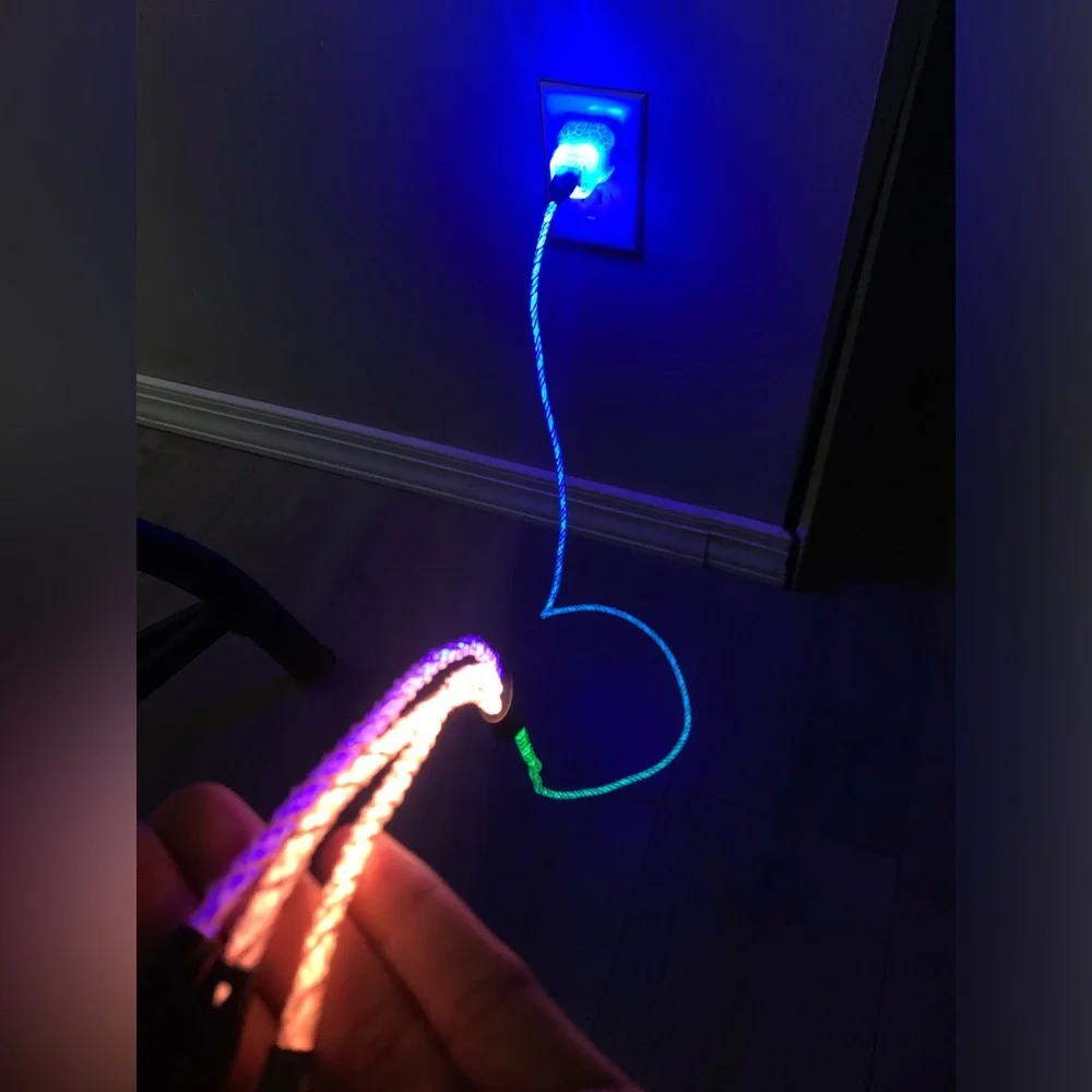 Colorful Fast Charging Cable For Sony PlayStation 5 Controller